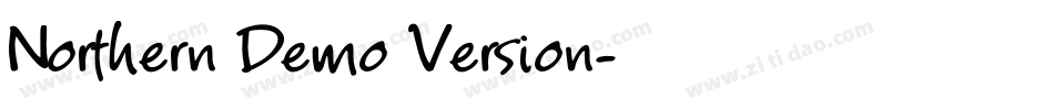 Northern Demo Version字体转换